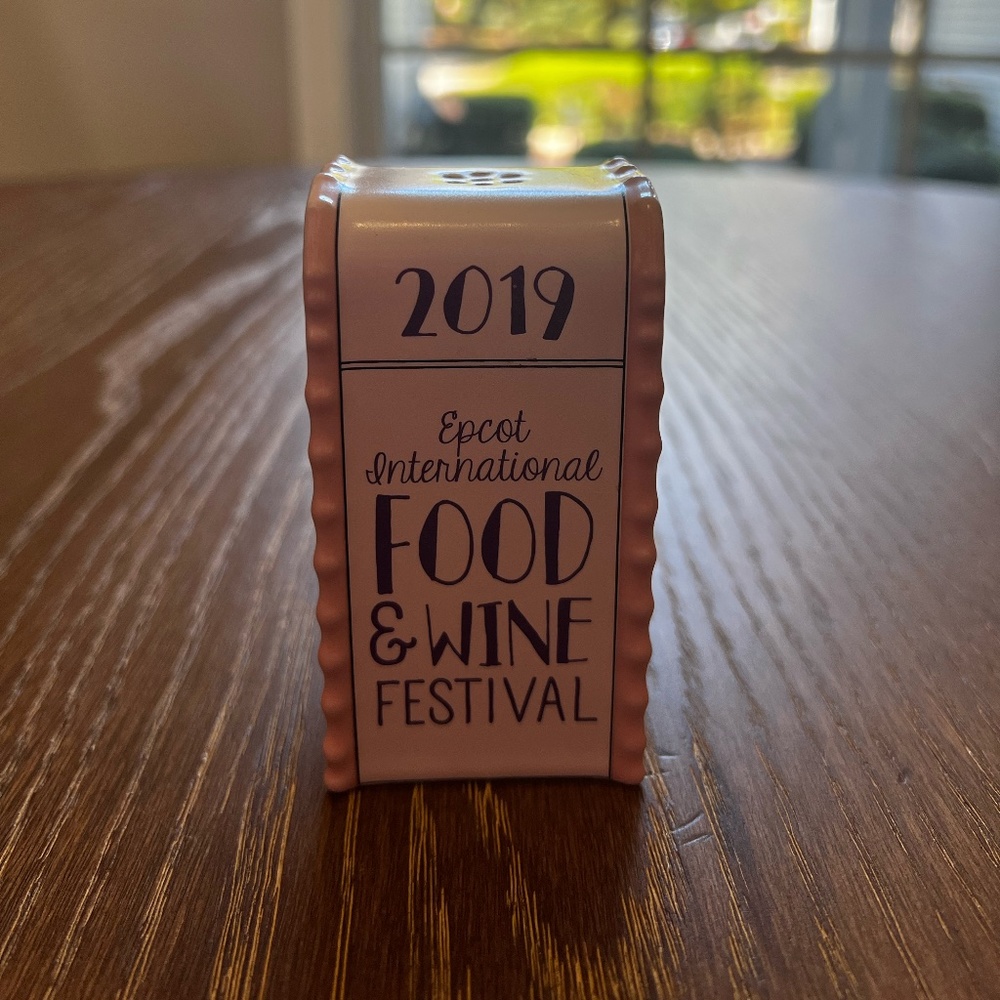 Disney World 2019 Food & Wine Festival Salt Shaker